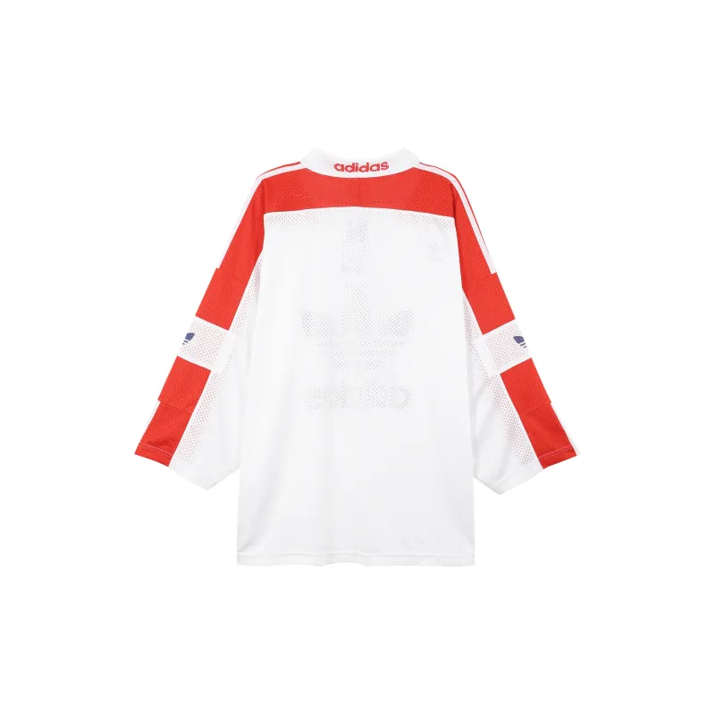 Adidas Originals T Shirt Men's White Red-1