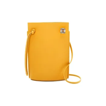 LOEWE Calfskin Handbags Shoulder Bag Crossbody Bag Women's Sunflower