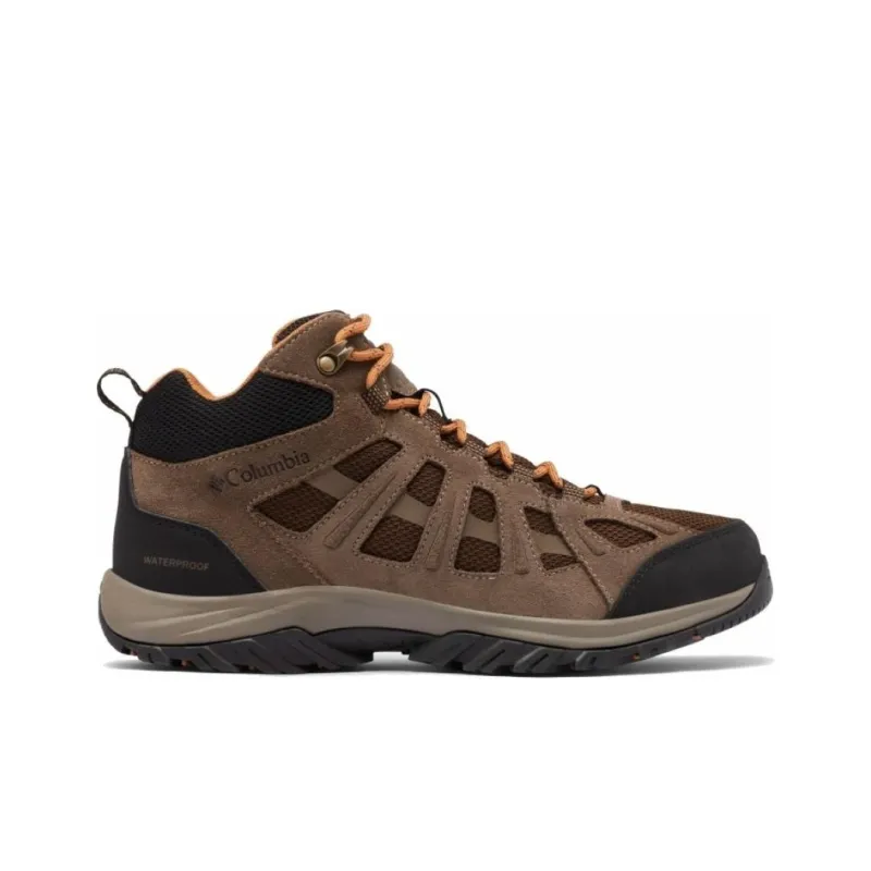 Columbia Anti Slip Wear Resistant Mid Top Casual Shoes Men's Brown-1