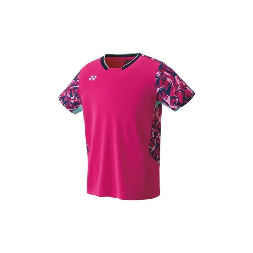 YONEX Badminton Jerseys Men Berry Pink