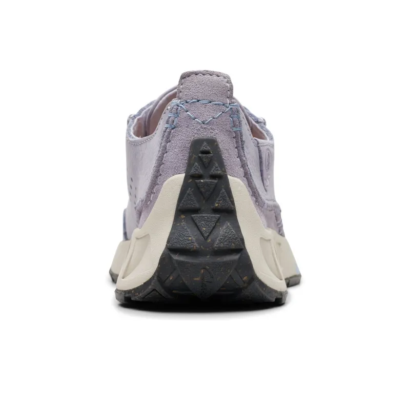 Clarks Cushioning Low Top Casual Shoes Women's Purple-2