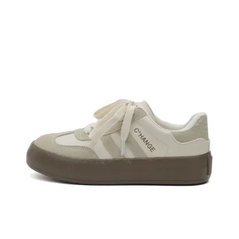 YOBN SMILE Anti Slip And Wear Resistant Lightweight Low Top Skateboard Shoes Women's
