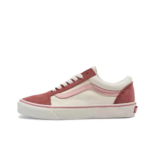 Vans Slip-on Skateboard Shoes Unisex Low-Top Pink/White