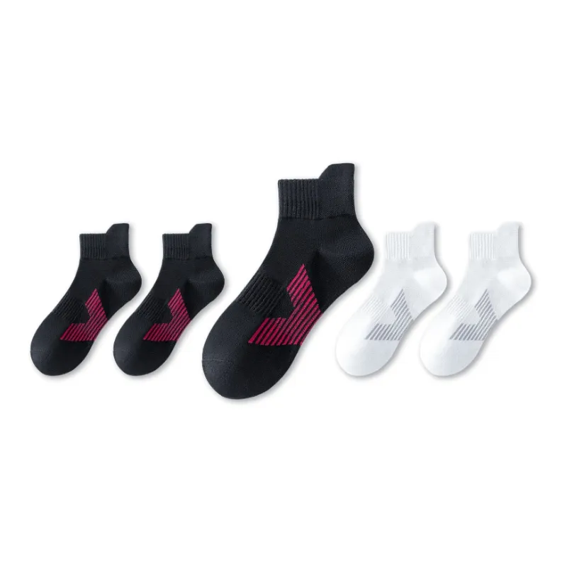 LUOLIAN Mid Calf Socks Unisex 5 Pack-12