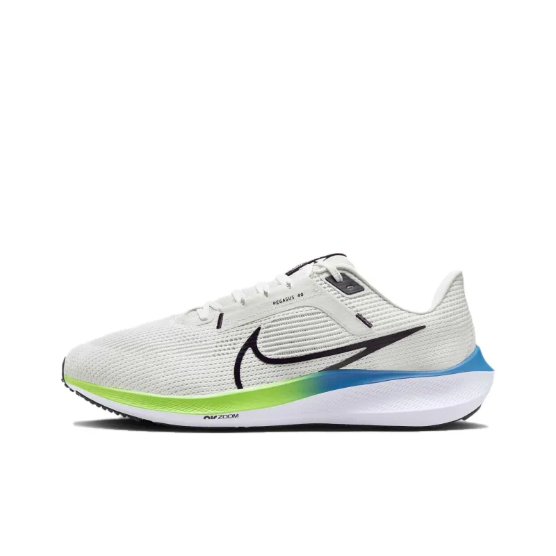 Nike Air Zoom Pegasus 40 Extra Wide 'Platinum Tint Green Strike'-0
