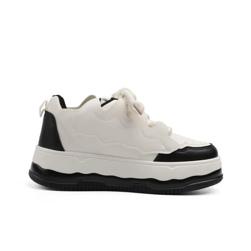 RENBEN Skateboard Shoes Cushioning Wear Resistant Low Top Casual Shoes Women's-1