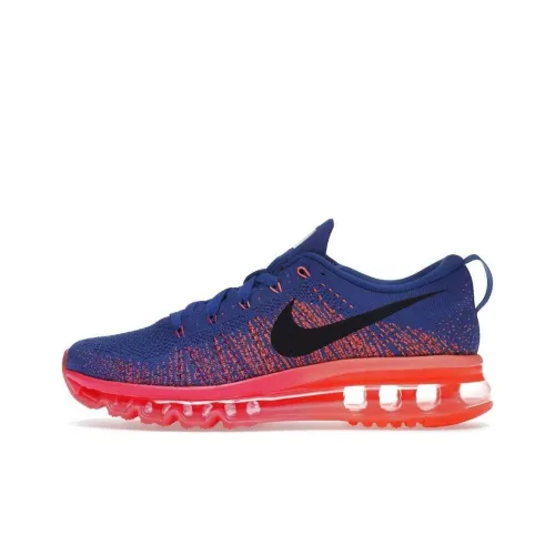 Nike Flyknit Max Royal Pink Orange Women's