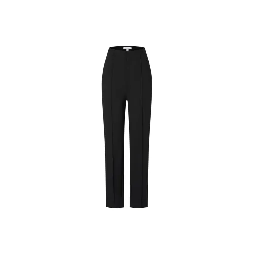 JZ. ANNAKRO Casual Pants Women's Plain Black