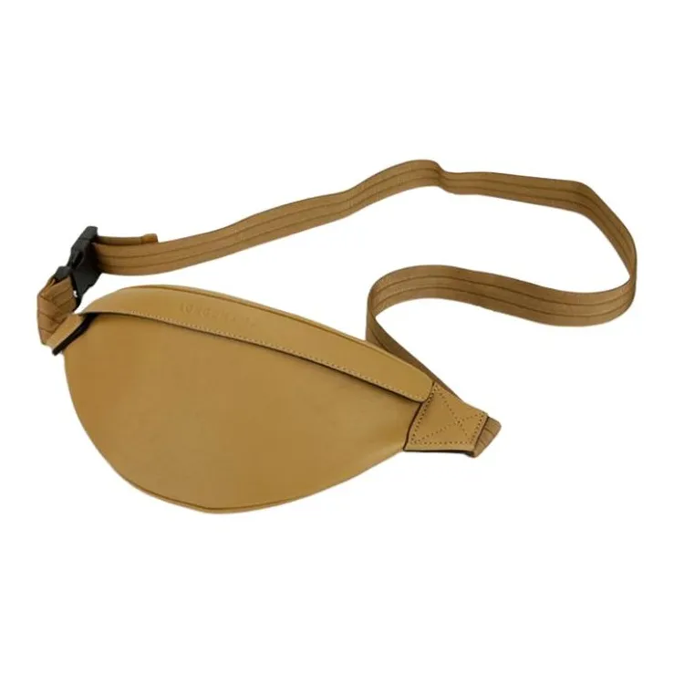 LONGCHAMP 3D Calfskin One Shoulder Crossbody Bag, Sling Bag, Fanny Pack Medium Size Women's Tobacco-6