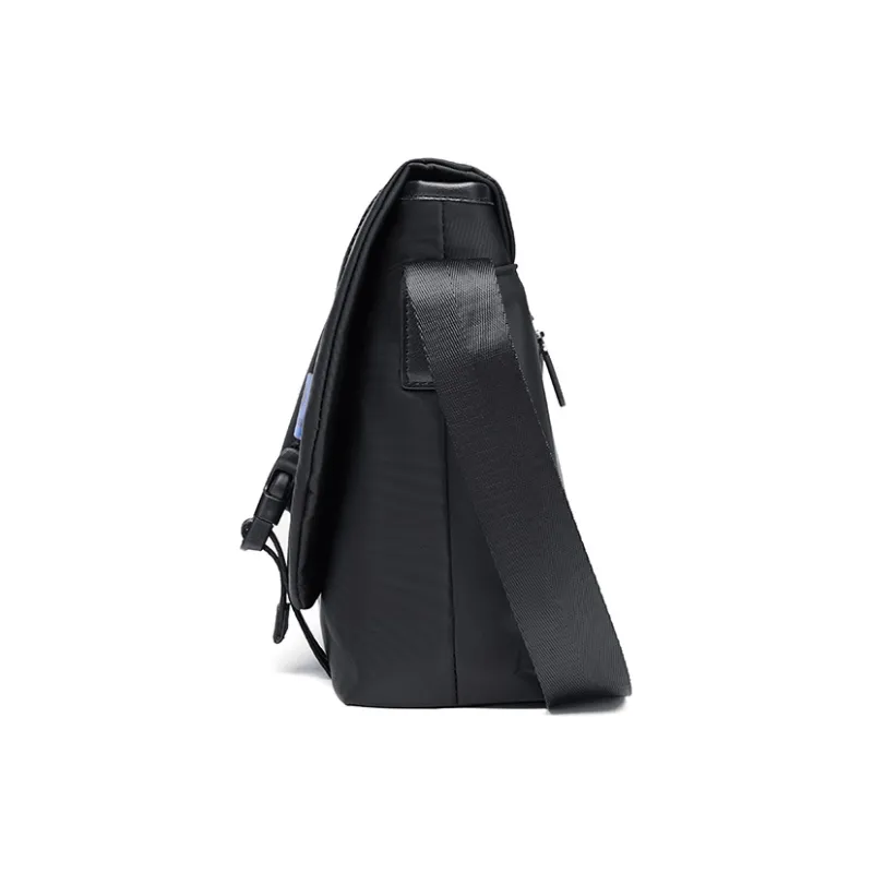 BISON DENIM Nylon Fabric, Blended With Microfiber Shoulder Bag Regular Men's Black-2