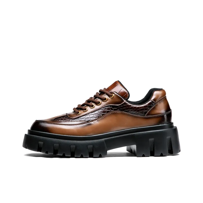 ORP Men's Casual Shoes Men Low Top Black/Brown-5