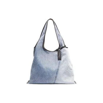 3.1 Phillip Lim Denim Tote Bag Shopping Bag Shoulder Bag Handbag Women's Indigo