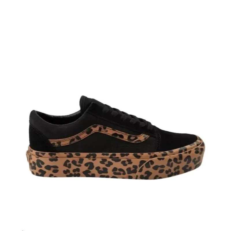 Vans Old Skool Platform Leopard-1
