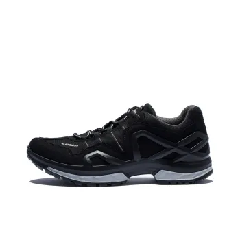 Lowa GORGON Gt Anti-Slip Wear-Resistant Waterproof And Breathable Low-Top Hiking Trekking Shoes Men's Black Smoke Gray