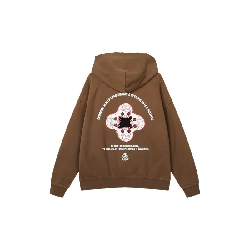 Round Two Sweatshirt Unisex Brown-1