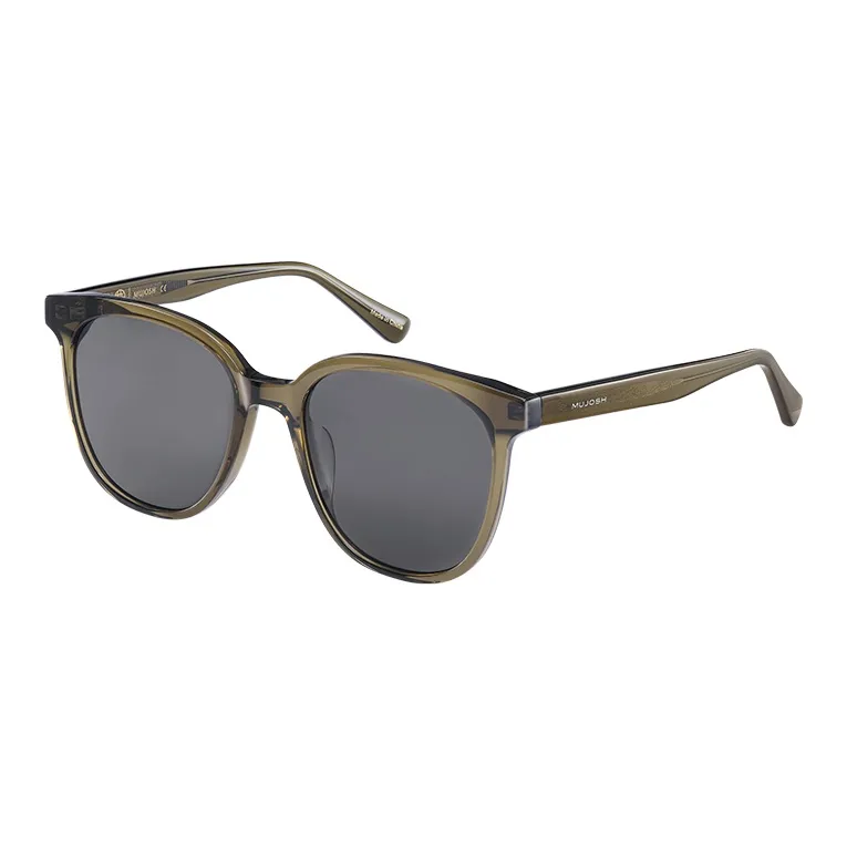 MUJOSH Square Transparent Oversized Sunglasses Unisex-9