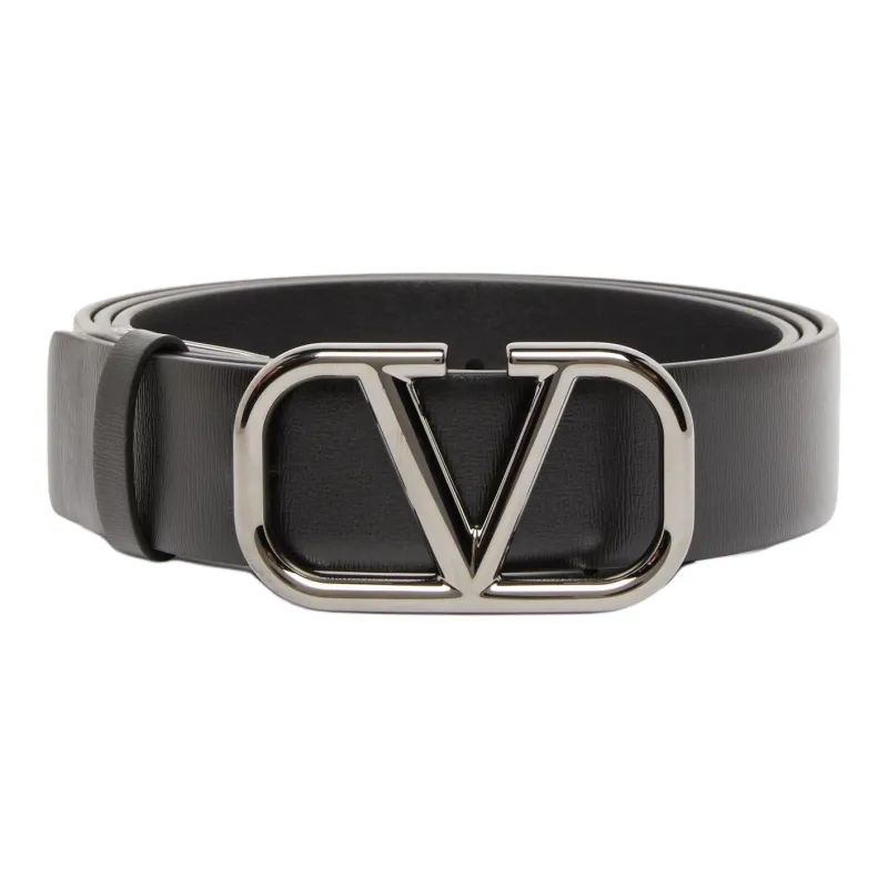 Valentino VLogo Signature Buckled Belt-0