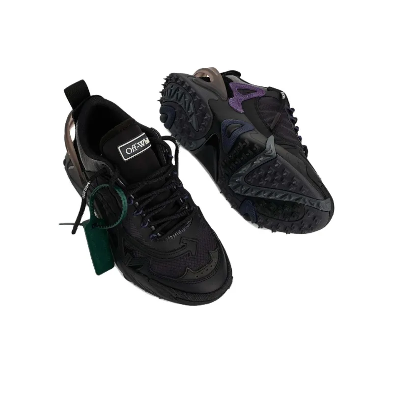 OFF WHITE ODSY 2000 Low Top Casual Shoes Women's Black-4