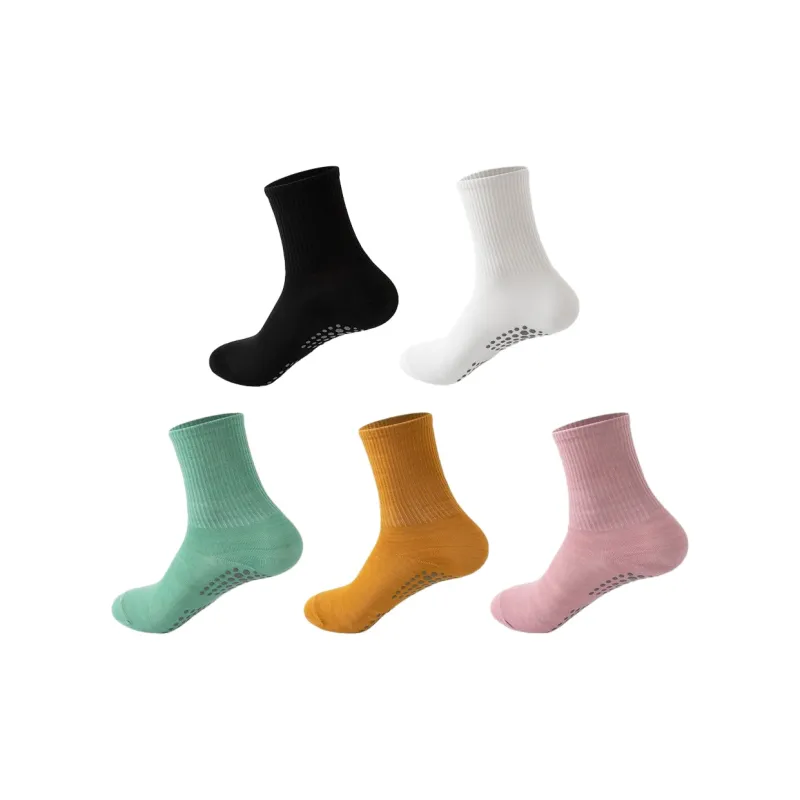 BEAR UNION Yoga Sport Mid-Calf Socks Women's Combo Set-23