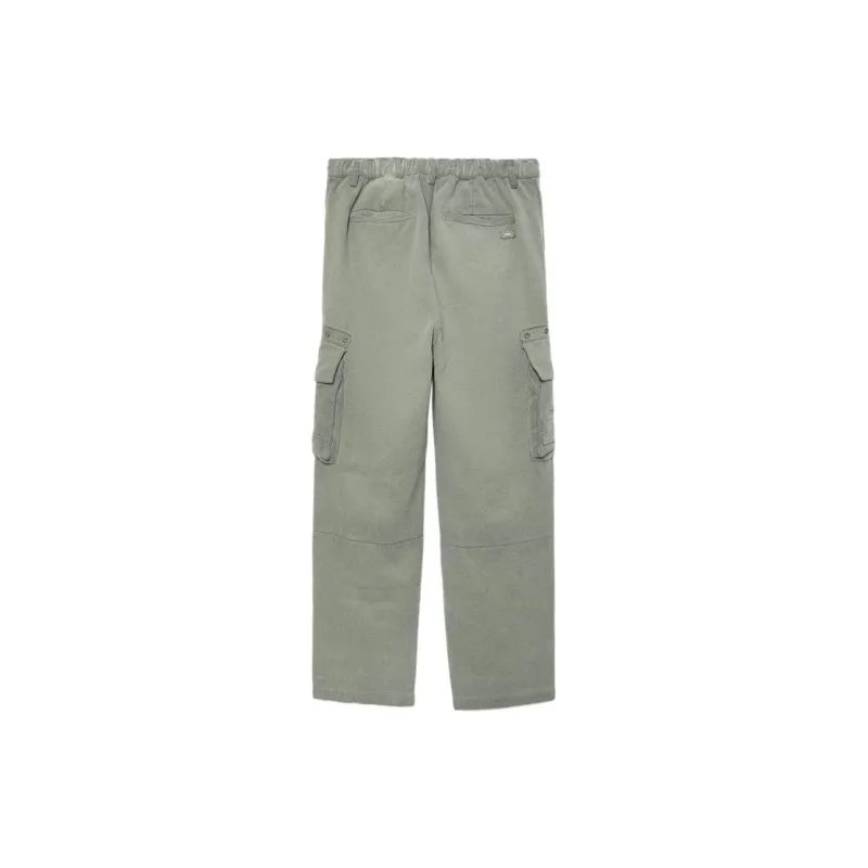 Izzue High waisted Cotton Cargo Trousers-1