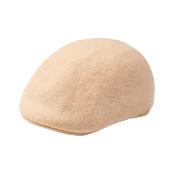 CHUU Sheep Wool Polyester Berets Women's Black/Khaki