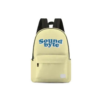ONRF Polyester Backpack Medium Size Unisex Yellow