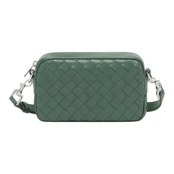 Bottega Veneta Cow Leather Camera Bag Shoulder Bag Crossbody Bag Mini Men's Aloe Vera Green