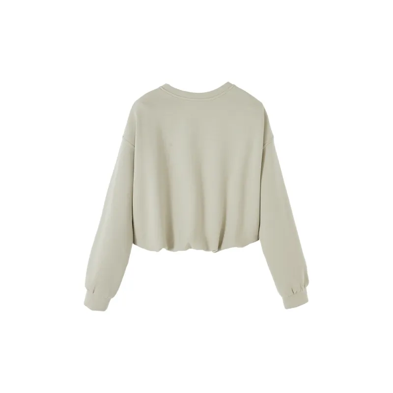 XIANGYING Sweatshirt Women's Sage Green-1