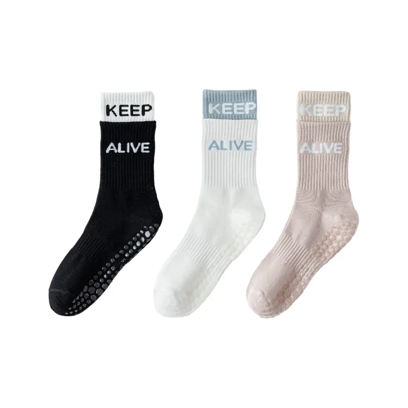 BEAR UNION Yoga Sprot Mid-Calf Socks Women's Combo Set-50