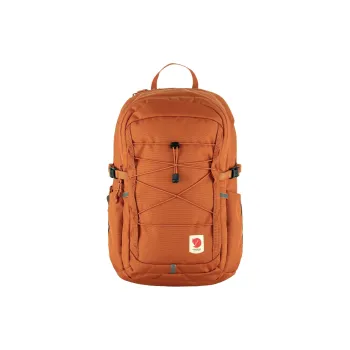 Fjallraven Recycled Polyester Backpack Unisex Reddish Brown Earth