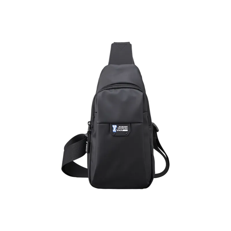 YEARCON Fabric Sling Bag Regular Men's Black-0