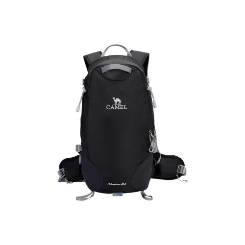 CAMEL Fabric Travel Bag, Travel Backpack Unisex Black