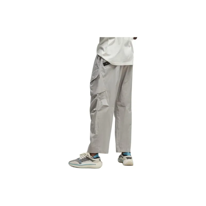 Y 3 Calça Ripstop Casual Pants Men's Gray-2