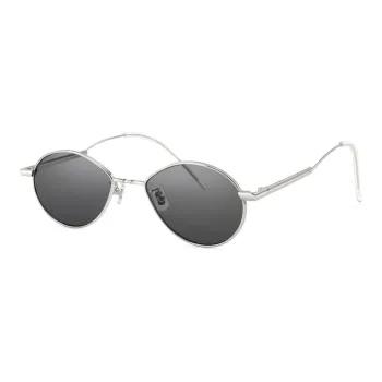  JIGOTT Metal Oval Sunglasses Unisex