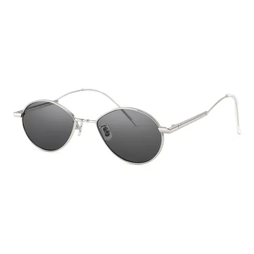  JIGOTT Metal Oval Sunglasses Unisex