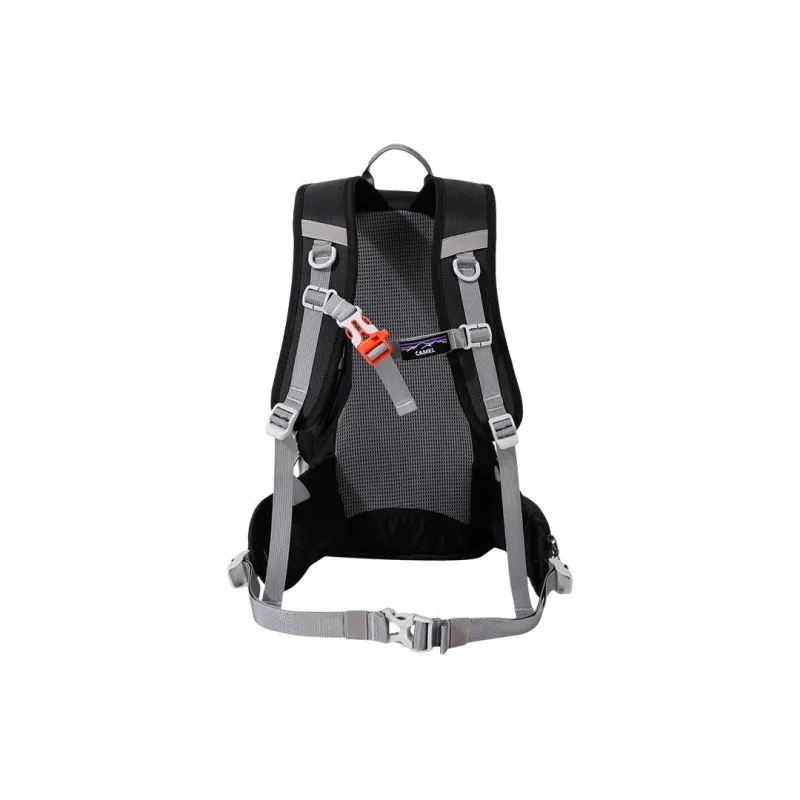 CAMEL Fabric Travel Bag, Travel Backpack Unisex Black-3