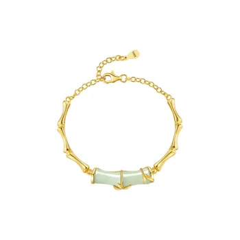 SGE Hetian Jade Bracelets Women's Pale Greenish White Jade