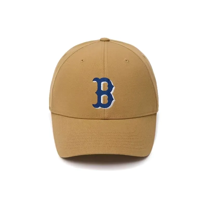 MLB Cotton Baseball Caps Unisex Brown-1
