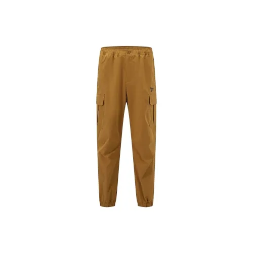 Reebok Cargo Pants Unisex Moss Yellow