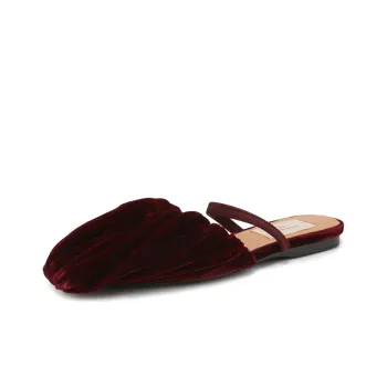 PENGTAI Wrap-toe Slippers Women's Brown