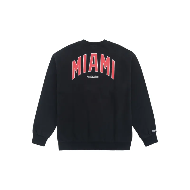 Mitchell Ness Sweatshirts Unisex Black-1