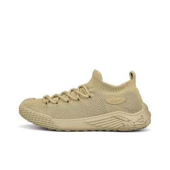 Warrior Cushioning Breathable Low Top Running Shoes Men's Khaki