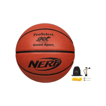 ProSelect x NERF PU Basketball Brown Size 7 Training Unisex