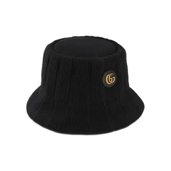 GUCCI Double G Wool Bucket Hat