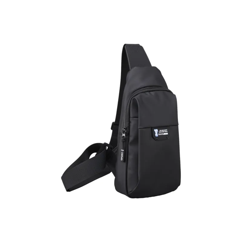 YEARCON Fabric Sling Bag Regular Men's Black-1