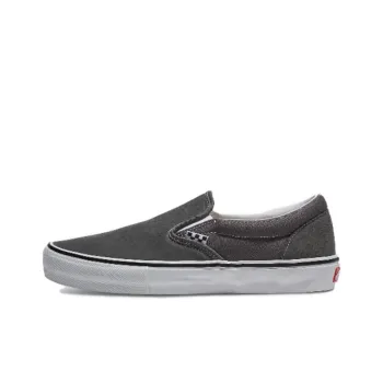Slip On Skate Vans 'Pewter White'