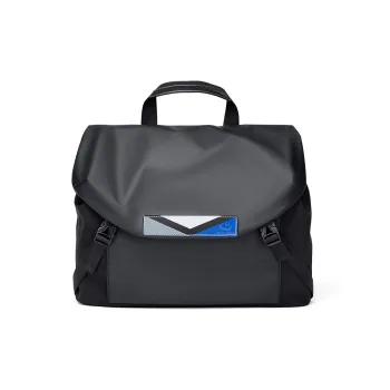 BISON DENIM Oxford Handbags Shoulder Bag Crossbody Bag Regular Men's Black