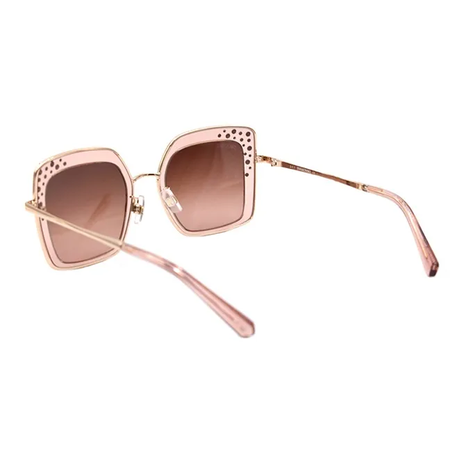 Swarovski Plate And Metal Square Sunglasses Women's-2