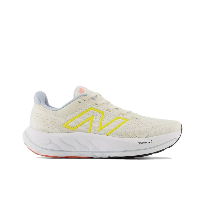 New Balance Fresh Foam X Vongo V6 Cushioning, Wear Resistant Low Top Casual Running Shoes Women's Yellow White-1