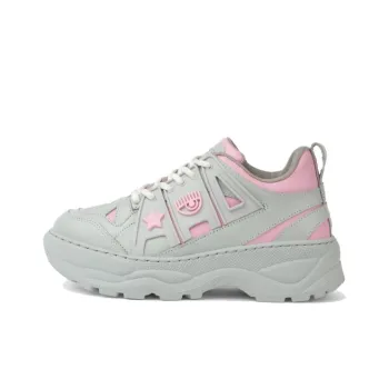 CHIARA FERRAGNI Eyefly Low-Top Casual Shoes Women's White Pink
